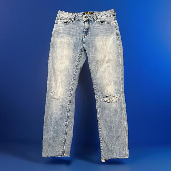 Lucky Brand Denim - Lucky Brand‎ Jeans Women's Size 2/26 Sasha Super Skinny Distressed 27x23.5